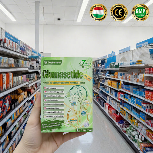Csak ma érvényes speciális ajánlat! 🎉 🎉 𝐆𝐞𝐞𝐋𝐞𝐦𝐨𝐧® Glumasetide 8 az 1-ben Nano Mikrotűs Tapasz – napi 1x ✅ Segít a túlsúly csökkentésében, a megereszkedett bőr feszesítésében és az általános egészség javításában már 7 napon belül!