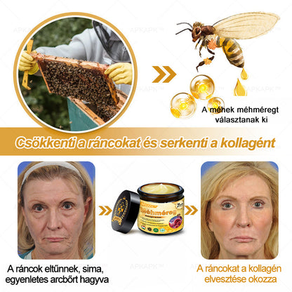 ΑΚΑPK®Méhméreg Átfogó Krém 🧑‍⚕️🧑‍⚕️ 🥇 Segít a bőrproblémák kezelésében, mint például: ráncok, hegek, pigmentációs foltok, striák, pattanások, pikkelysömör, ekcéma, bőrelváltozások, irritációk, gyulladások és egyéb bőrproblémák 🔥