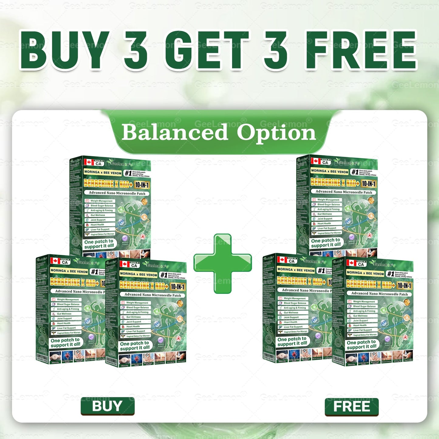 🇨🇦 𝑶𝒇𝒇𝒊𝒄𝒊𝒂𝒍 𝑺𝒕𝒐𝒓𝒆 | 🧑‍⚕️🩺 𝐆𝐞𝐞𝐋𝐞𝐦𝐨𝐧® Moringa · Berberine × NAD+ 𝟏𝟎-𝐢𝐧-𝟏 𝐀𝐝𝐯𝐚𝐧𝐜𝐞𝐝 𝐍𝐚𝐧𝐨 𝐌𝐢𝐜𝐫𝐨𝐧𝐞𝐞𝐝𝐥𝐞 𝐏𝐚𝐭𝐜𝐡 — 𝐎𝐧𝐜𝐞 𝐃𝐚𝐢𝐥𝐲, 𝐕𝐢𝐬𝐢𝐛𝐥𝐞 𝐑𝐞𝐬𝐮𝐥𝐭𝐬 𝐢𝐧 𝟕 𝐃𝐚𝐲𝐬