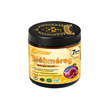 ΑΚΑPK®Méhméreg Átfogó Krém 🧑‍⚕️🧑‍⚕️ 🥇 Segít a bőrproblémák kezelésében, mint például: ráncok, hegek, pigmentációs foltok, striák, pattanások, pikkelysömör, ekcéma, bőrelváltozások, irritációk, gyulladások és egyéb bőrproblémák 🔥